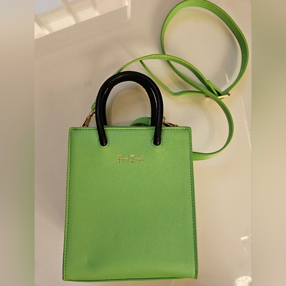 NWOT Powerpuff Girls Buttercup x Fred Segal Crossbody Purse - Picture 2 of 6